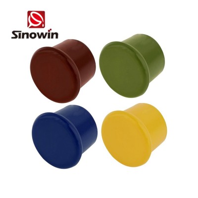 Mini Silicone Rubber Caps Color Wine Bottle Stopper Set With Christmas Promotion